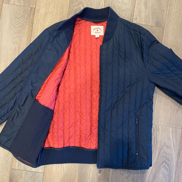 Brooks Brothers Down Polyester Bomber Jacket - Picture 3 of 3